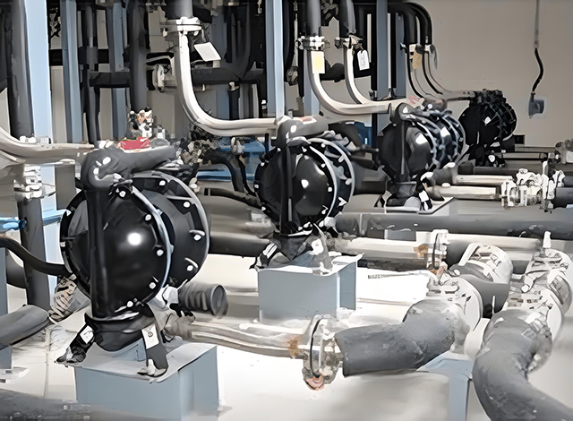 Solutions de la série RVE32 sur les pompes à membrane